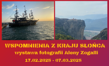 Wspomnienia z Kraju Słońca - wystawa fotografii Aleny Zogalli